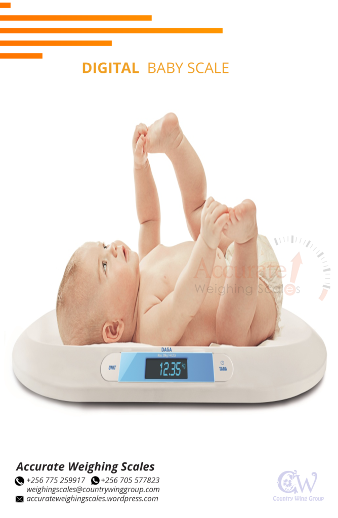 newborn baby weighing