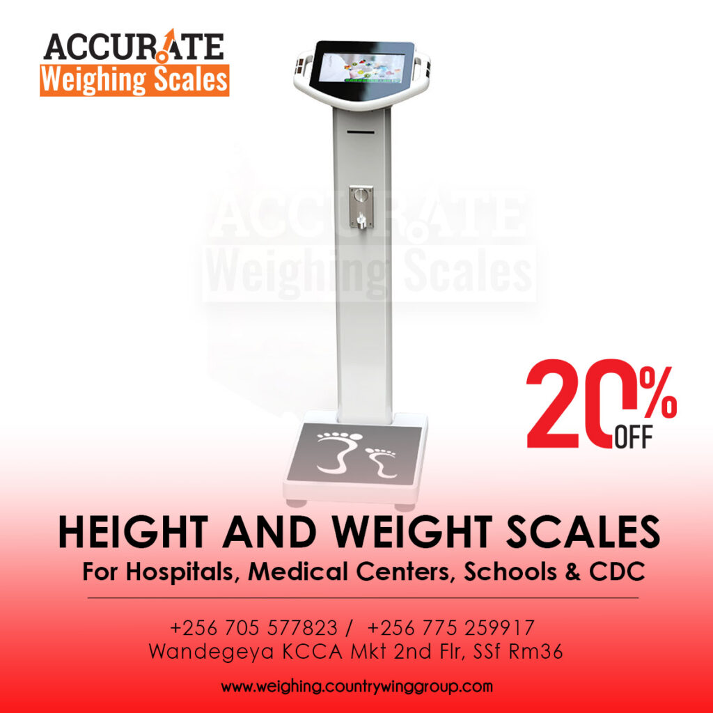 Wholesalers of height and weight health weighing scales in Kampala Uganda