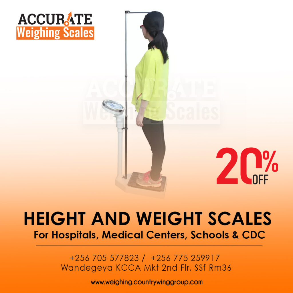 height and weight scale 
