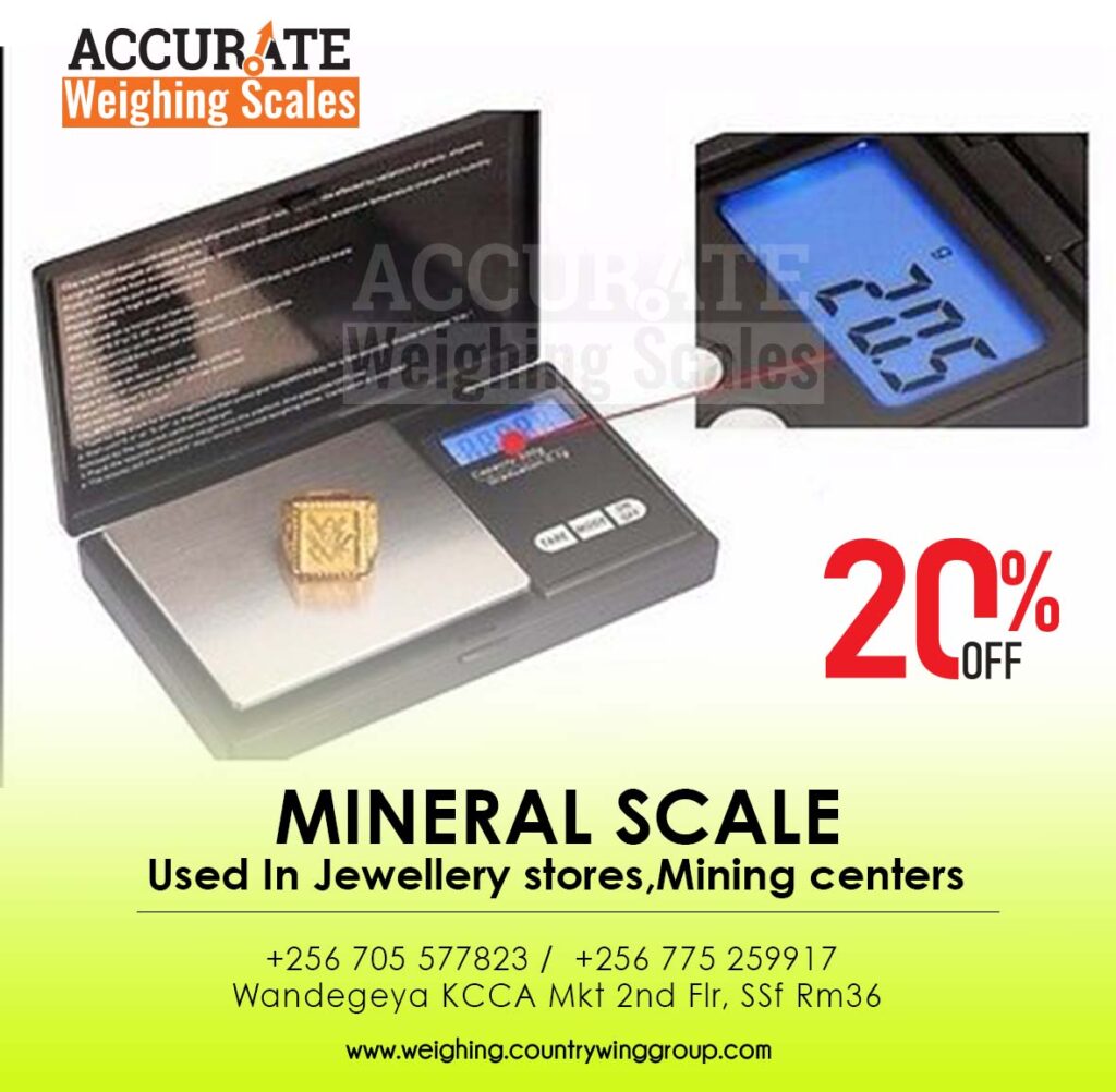 Digital industrial weighing solutions for factories in Uganda